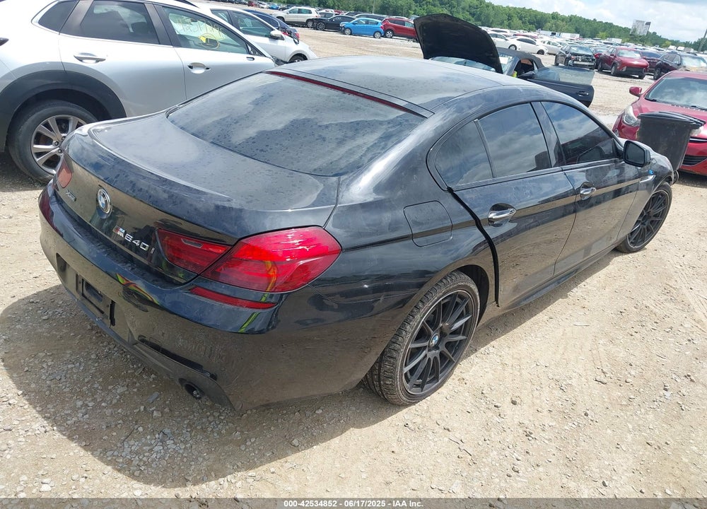 2015 BMW 6 SERIES VIN: WBA6B8C56FD453614