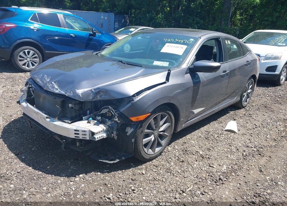 2019 HONDA CIVIC EX VIN: 19XFC1F34KE213956