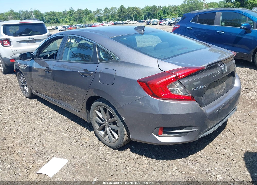 2019 HONDA CIVIC EX VIN: 19XFC1F34KE213956