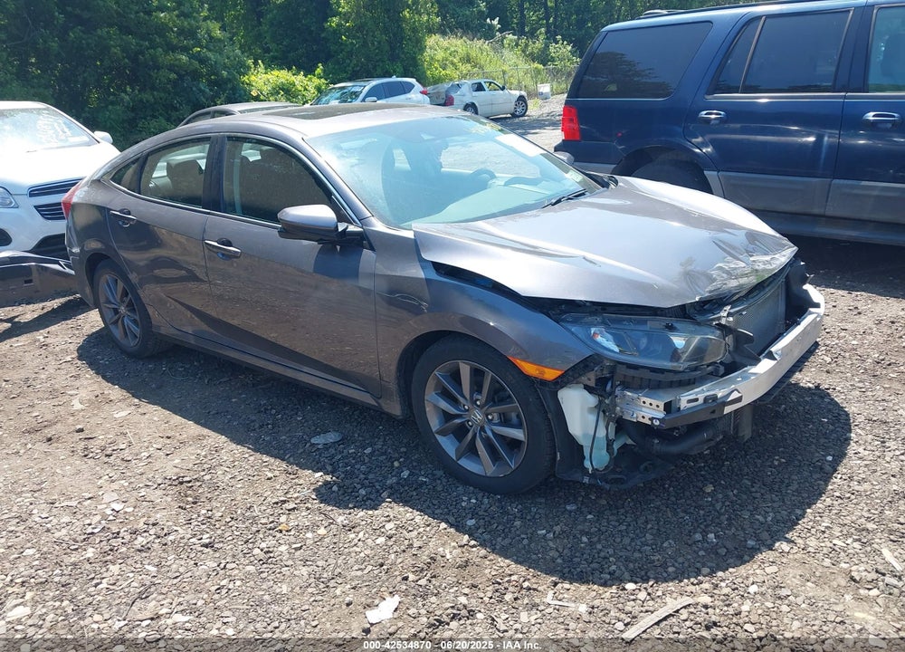 2019 HONDA CIVIC EX VIN: 19XFC1F34KE213956