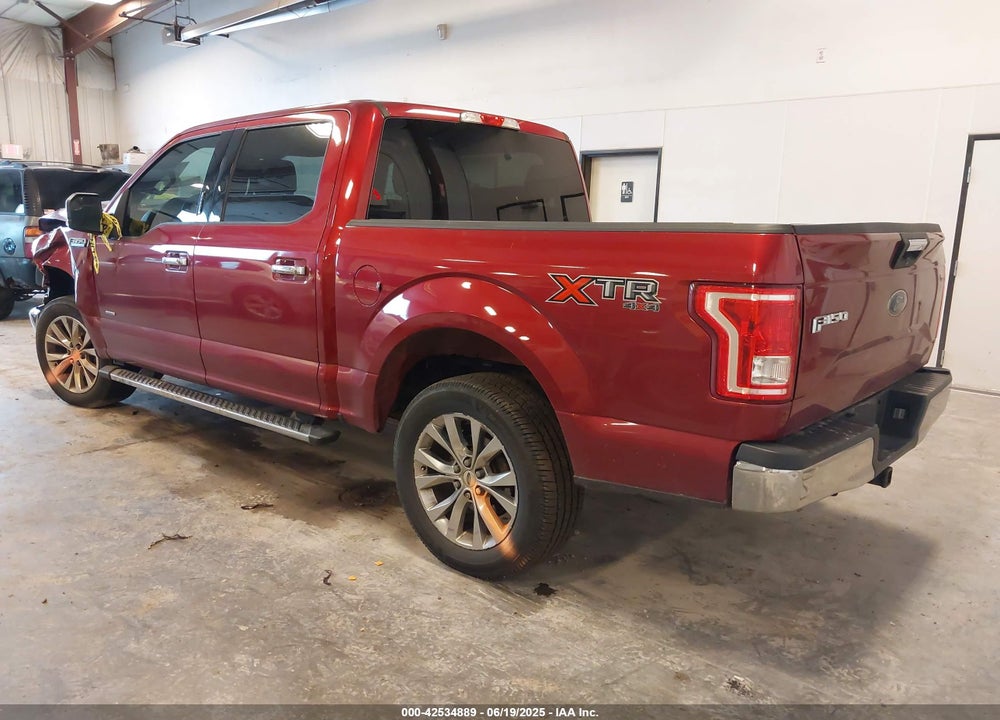 2017 FORD F-150 VIN: 1FTEW1EP7HFA03972