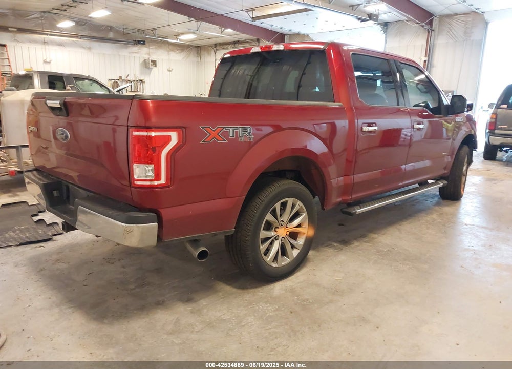 2017 FORD F-150 VIN: 1FTEW1EP7HFA03972