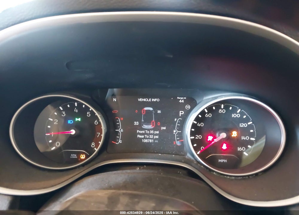 2018 JEEP COMPASS VIN: 3C4NJDCBXJT349081