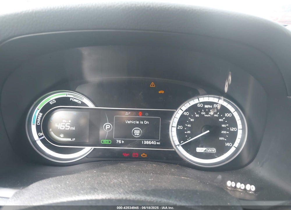 2018 KIA NIRO VIN: KNDCB3LC4J5138885