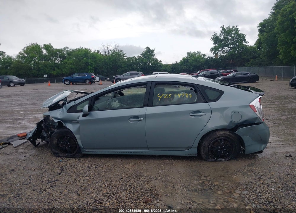 2013 TOYOTA PRIUS VIN: JTDKN3DU3D5573444