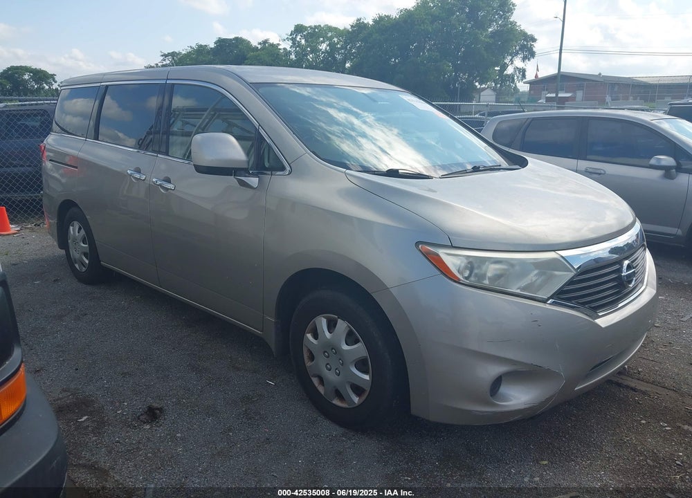 2012 NISSAN QUEST S VIN: JN8AE2KP7C9031018