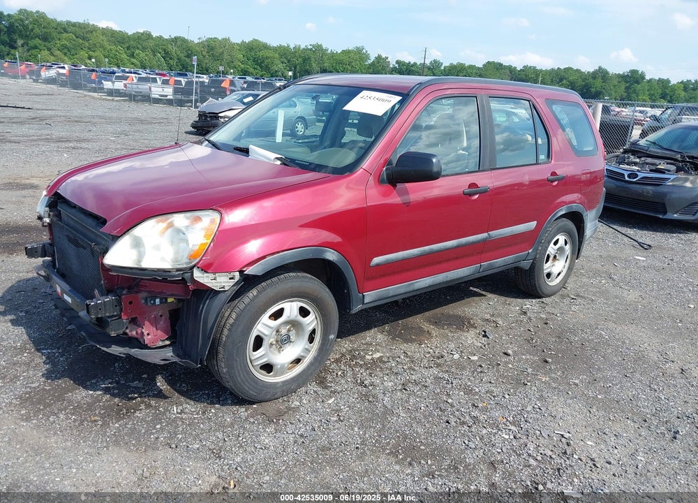 2006 HONDA CR-V VIN: SHSRD78556U446684