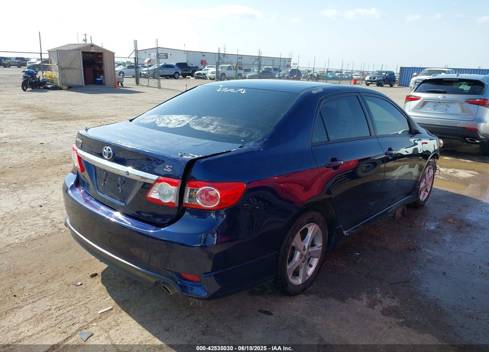 2013 TOYOTA COROLLA S VIN: 5YFBU4EE5DP138315