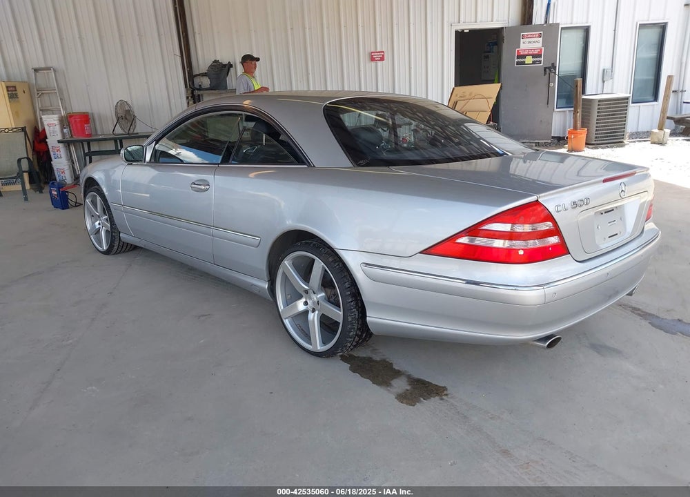 2002 MERCEDES-BENZ CL 500 VIN: WDBPJ75J32A018817