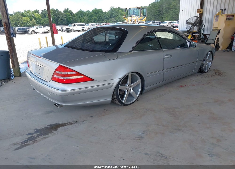2002 MERCEDES-BENZ CL 500 VIN: WDBPJ75J32A018817