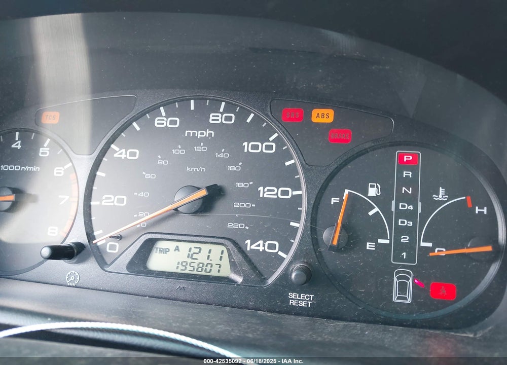 2000 HONDA ODYSSEY EX VIN: 2HKRL1872YH600328