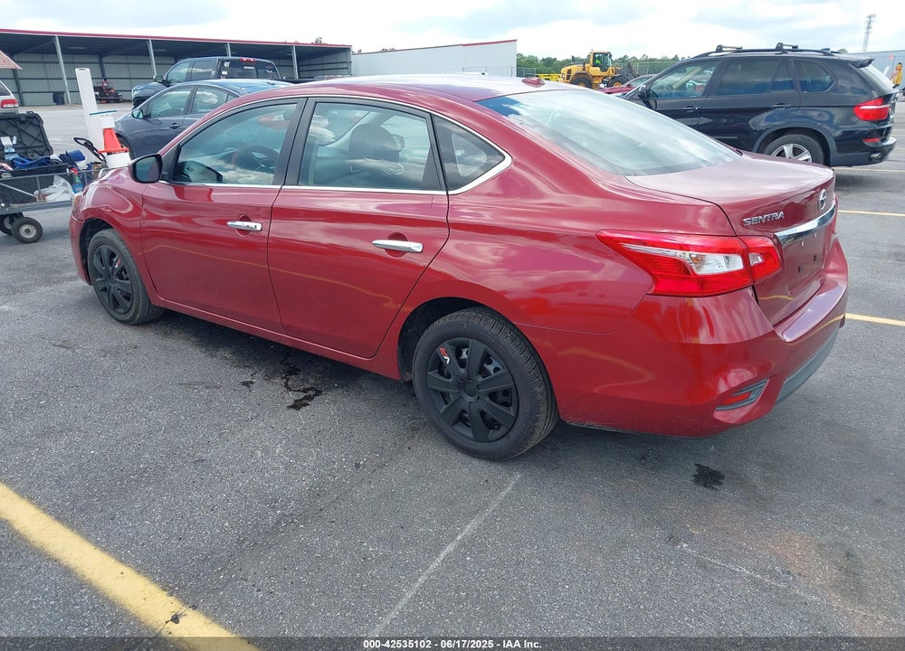2017 NISSAN SENTRA SV VIN: 3N1AB7AP8HL653082