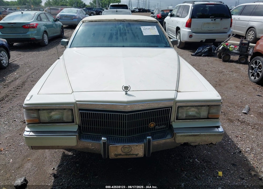 1991 CADILLAC BROUGHAM VIN: 1G6DW54E5MR723477