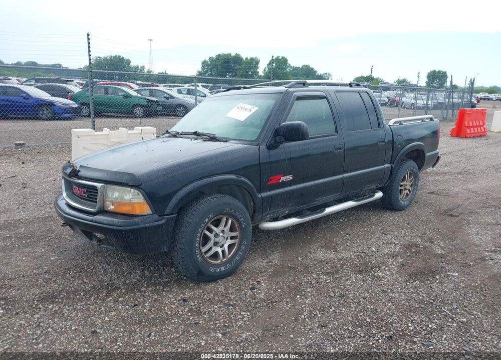 2002 GMC SONOMA SLS VIN: 1GTDT13W62K192594