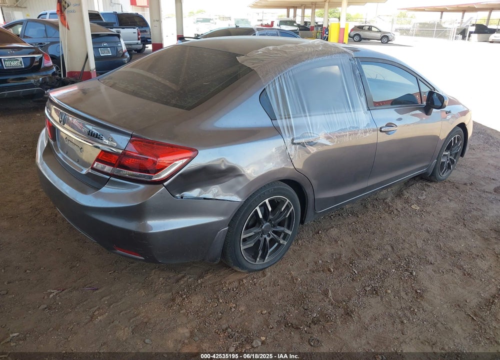 2014 HONDA CIVIC VIN: 19XFB2F53EE011544