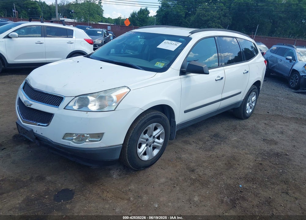 2012 CHEVROLET TRAVERSE VIN: 1GNKVFED5CJ411649