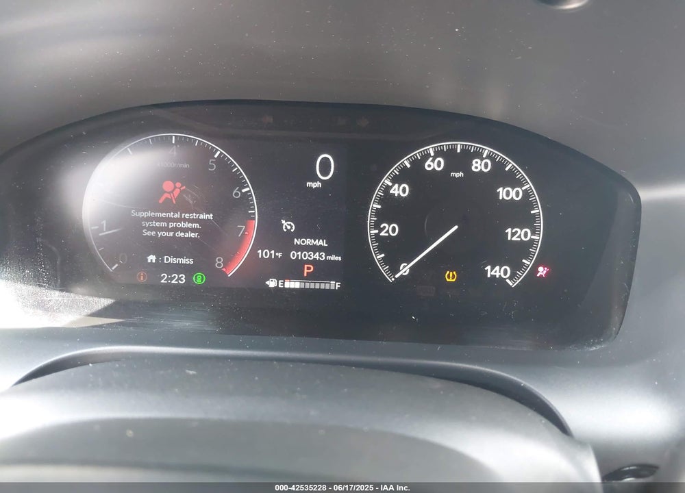 2025 HONDA HR-V 2WD LX VIN: 3CZRZ1H37SM714459