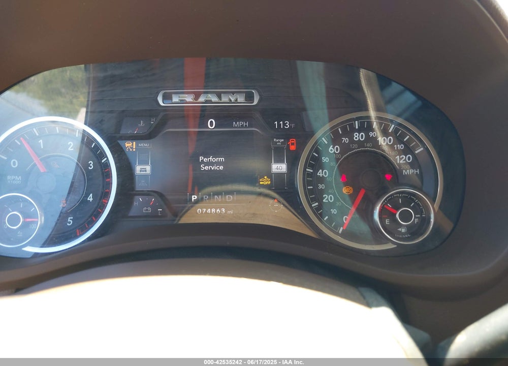 2019 RAM 3500 LAIE  4X4 8' BOX VIN: 3C63RRJL3KG558270