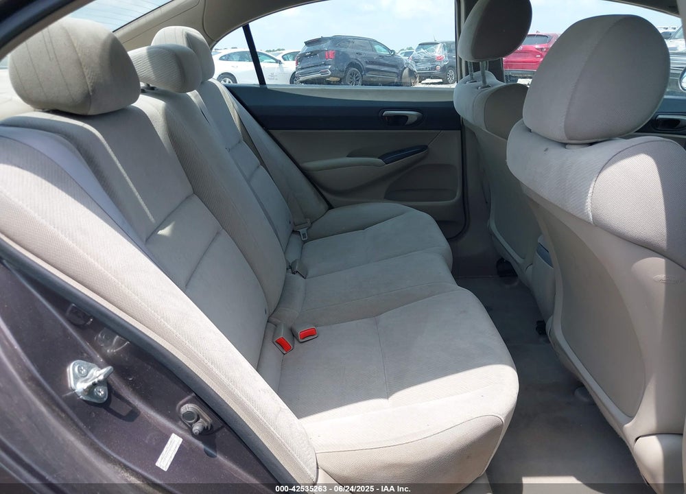 2011 HONDA CIVIC VIN: 2HGFA1F59BH541595