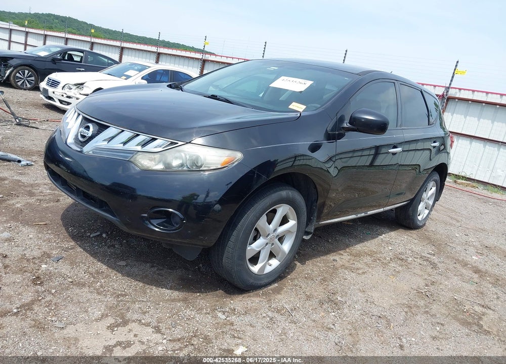2010 NISSAN MURANO VIN: JN8AZ1MU5AW012581