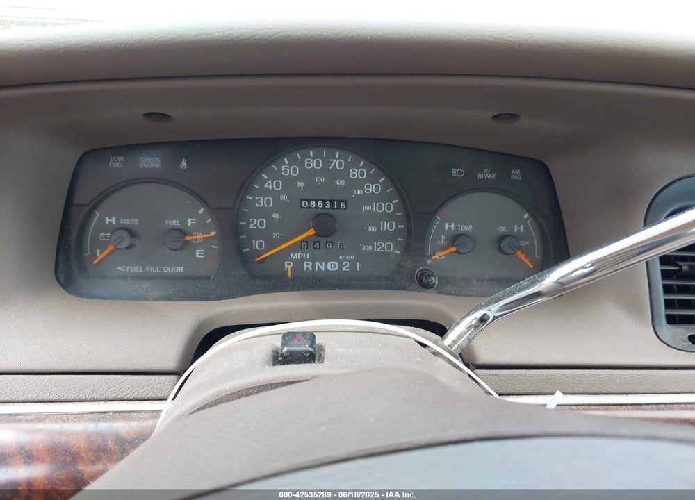 1997 MERCURY GRAND MARQUIS GS VIN: 2MELM74W5VX695768