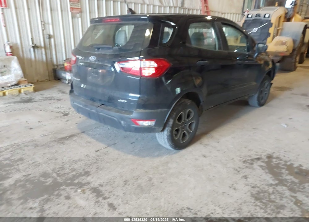 2022 FORD ECOSPORT S VIN: MAJ6S3FL9NC474757