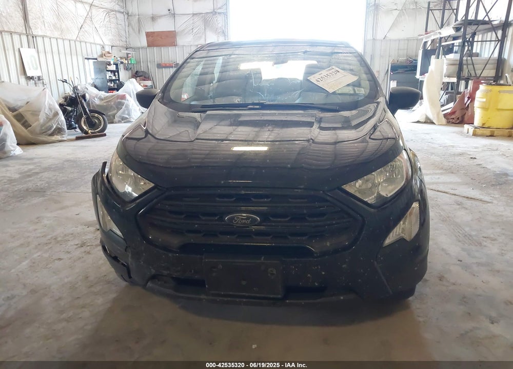 2022 FORD ECOSPORT S VIN: MAJ6S3FL9NC474757