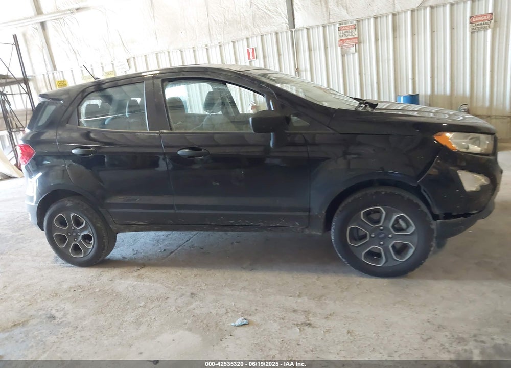 2022 FORD ECOSPORT S VIN: MAJ6S3FL9NC474757
