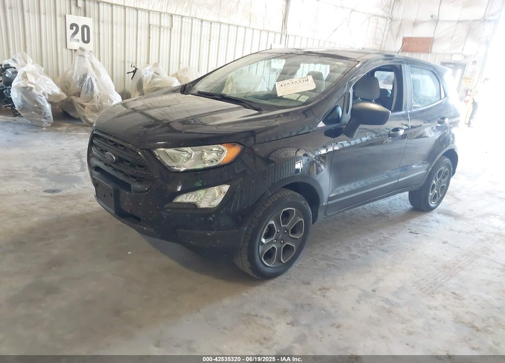 2022 FORD ECOSPORT S VIN: MAJ6S3FL9NC474757