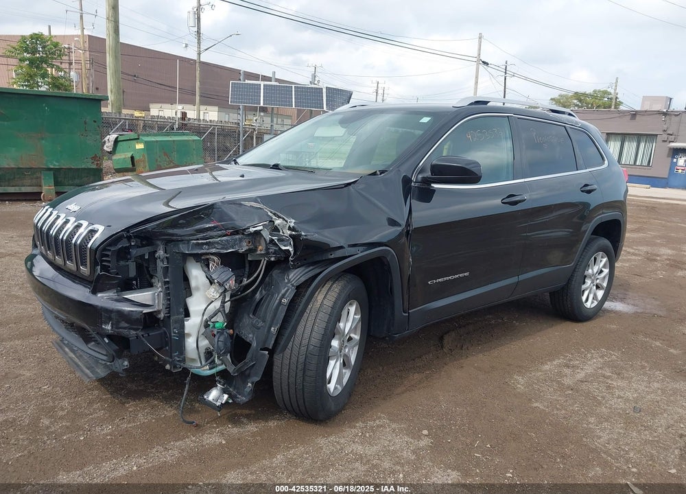 2014 JEEP CHEROKEE LATITUDE VIN: 1C4PJMCB6EW121006
