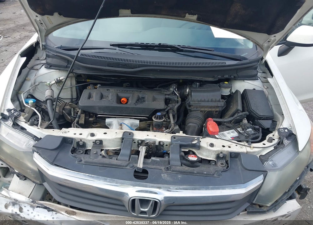2012 HONDA CIVIC VIN: 19XFB2F51CE090032