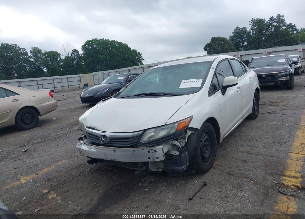 2012 HONDA CIVIC VIN: 19XFB2F51CE090032
