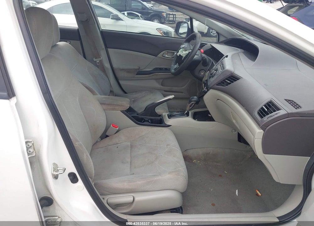 2012 HONDA CIVIC VIN: 19XFB2F51CE090032