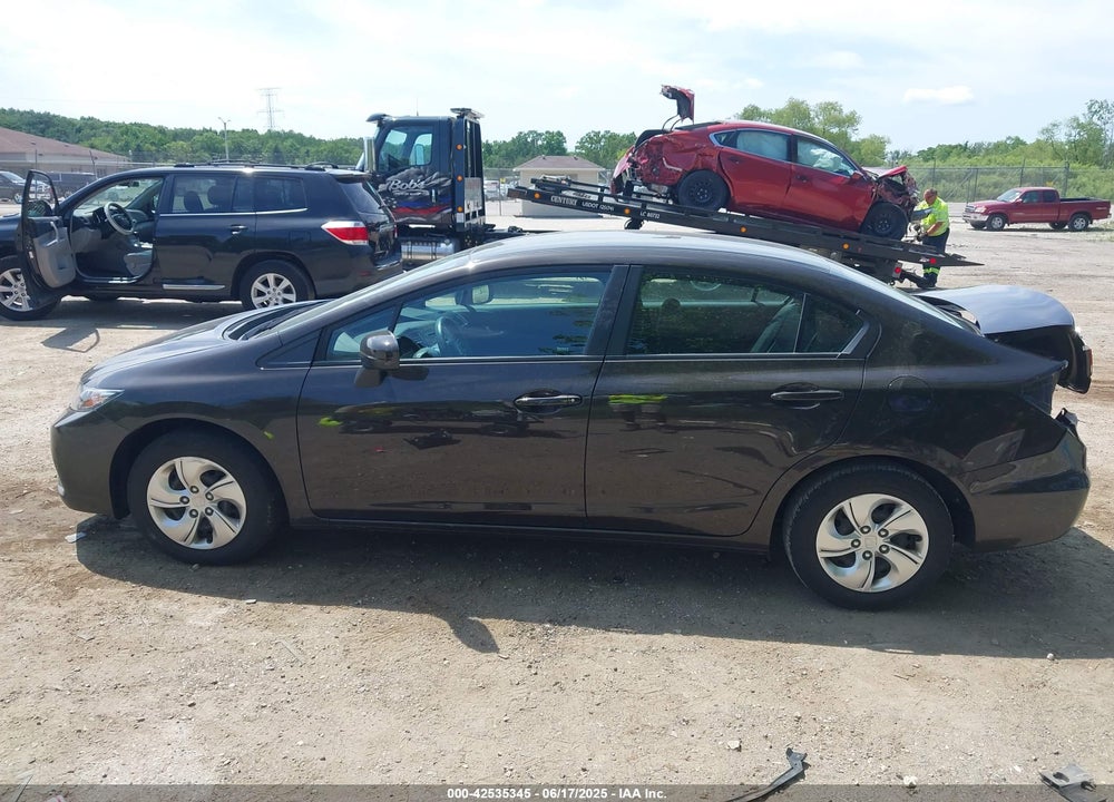 2014 HONDA CIVIC LX VIN: 2HGFB2F58EH511205