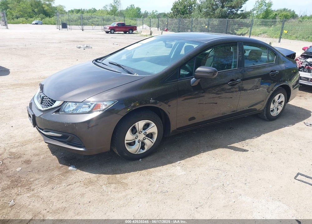 2014 HONDA CIVIC LX VIN: 2HGFB2F58EH511205