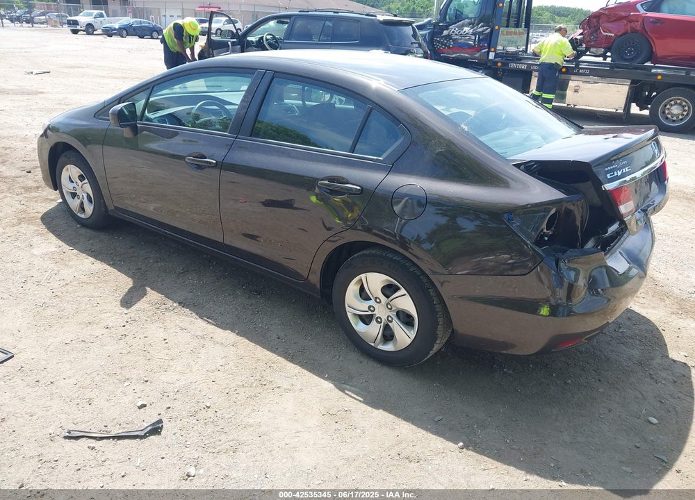 2014 HONDA CIVIC LX VIN: 2HGFB2F58EH511205