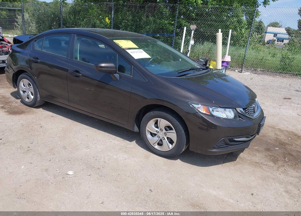 2014 HONDA CIVIC LX VIN: 2HGFB2F58EH511205