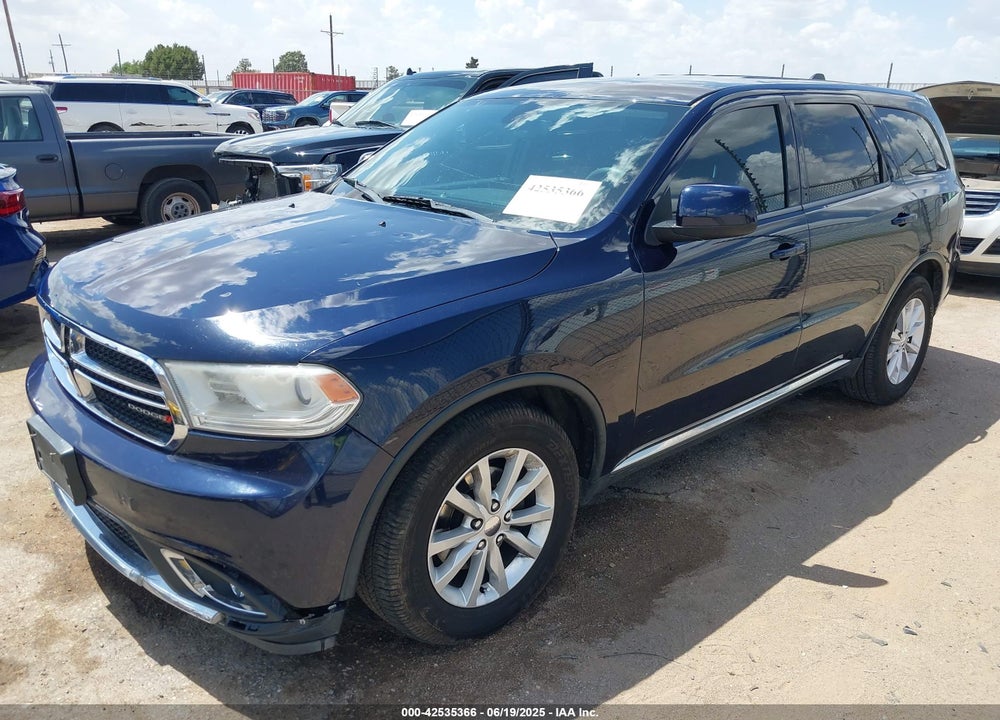 2014 DODGE DURANGO SXT VIN: 1C4RDHAGXEC344205