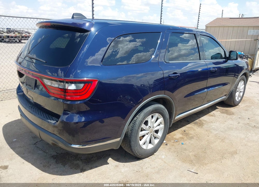 2014 DODGE DURANGO SXT VIN: 1C4RDHAGXEC344205
