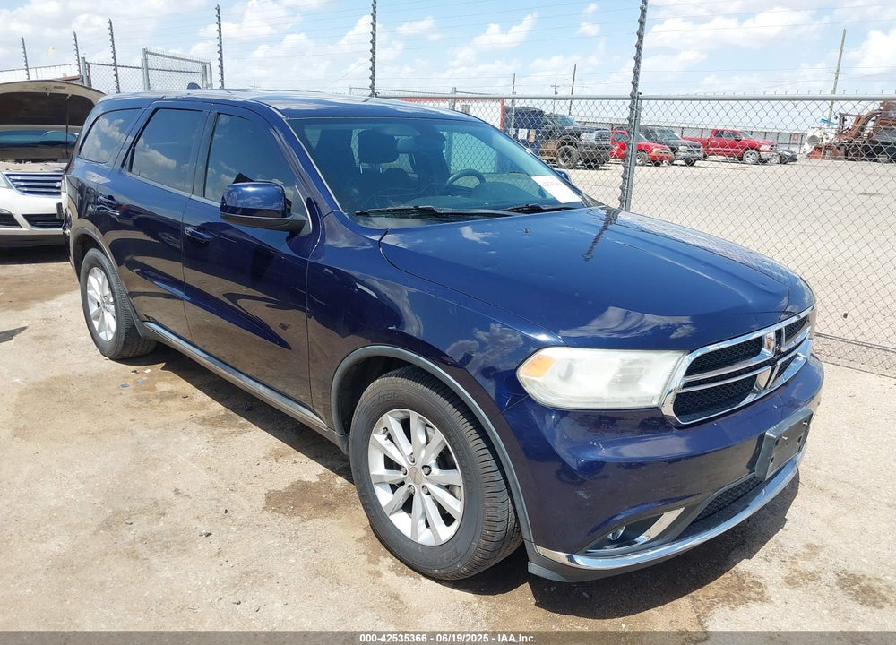 2014 DODGE DURANGO SXT VIN: 1C4RDHAGXEC344205