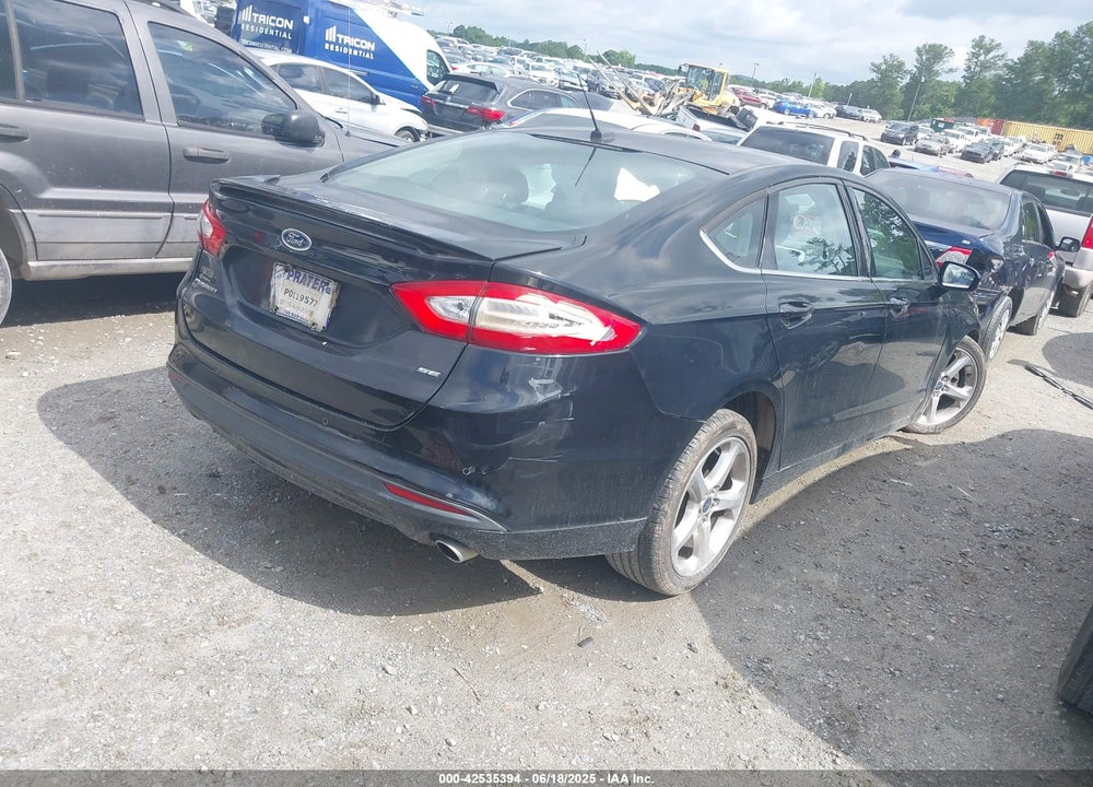 2016 FORD FUSION VIN: 3FA6P0H77GR265876