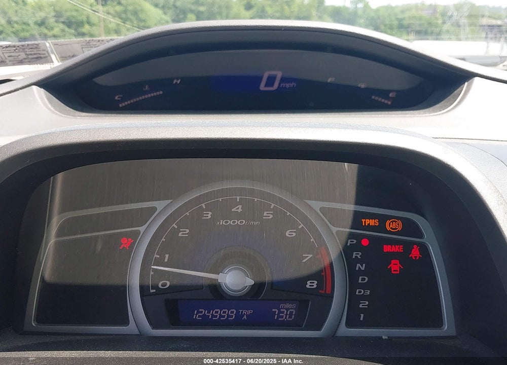 2008 HONDA CIVIC VIN: 2HGFG12618H500285