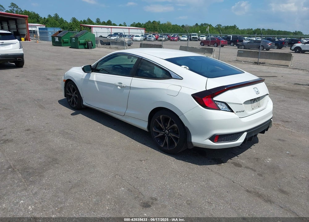2019 HONDA CIVIC VIN: 2HGFC4B83KH300594