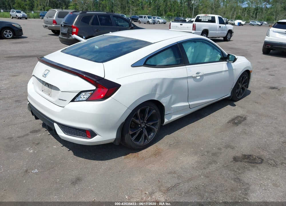 2019 HONDA CIVIC VIN: 2HGFC4B83KH300594