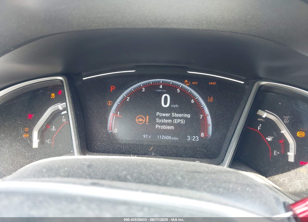 2019 HONDA CIVIC VIN: 2HGFC4B83KH300594