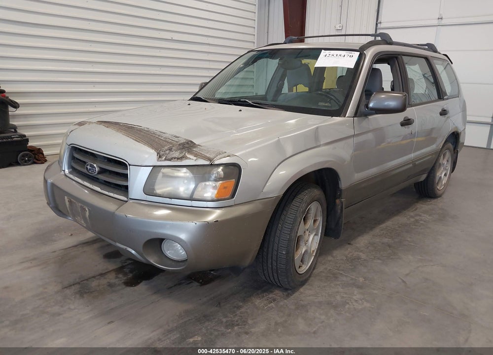 2003 SUBARU FORESTER XS VIN: JF1SG65673G745236