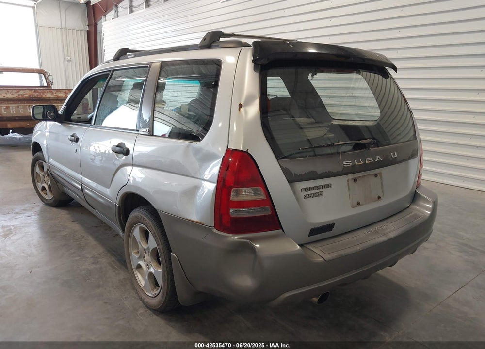 2003 SUBARU FORESTER XS VIN: JF1SG65673G745236
