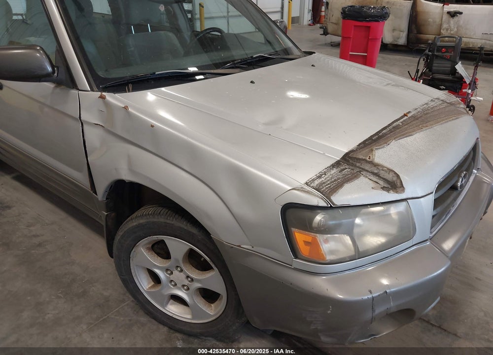 2003 SUBARU FORESTER XS VIN: JF1SG65673G745236