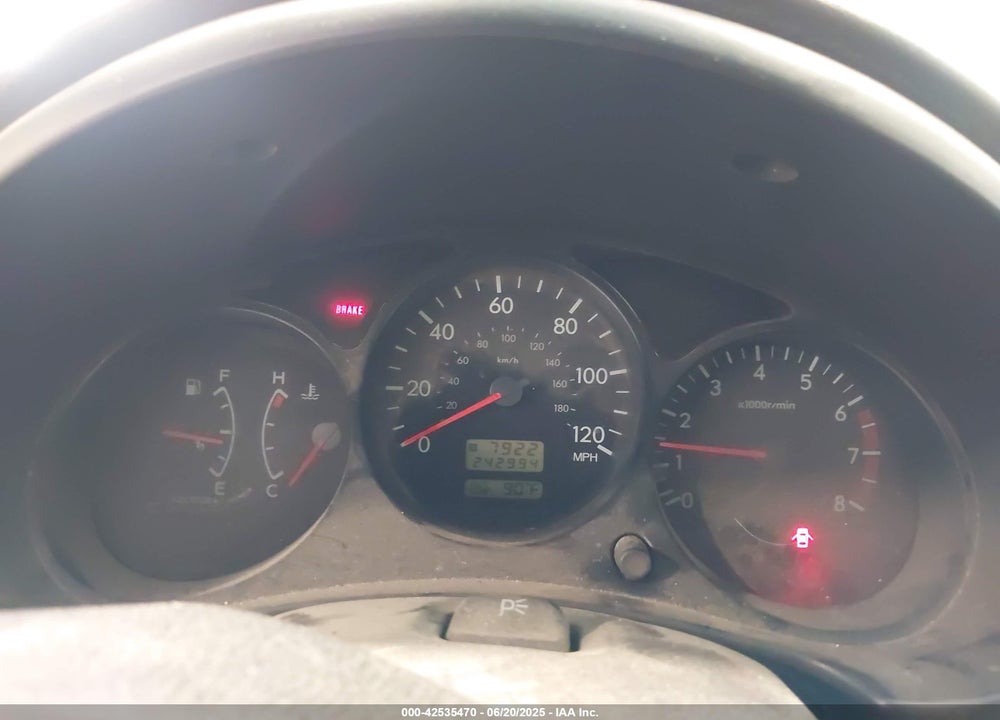 2003 SUBARU FORESTER XS VIN: JF1SG65673G745236