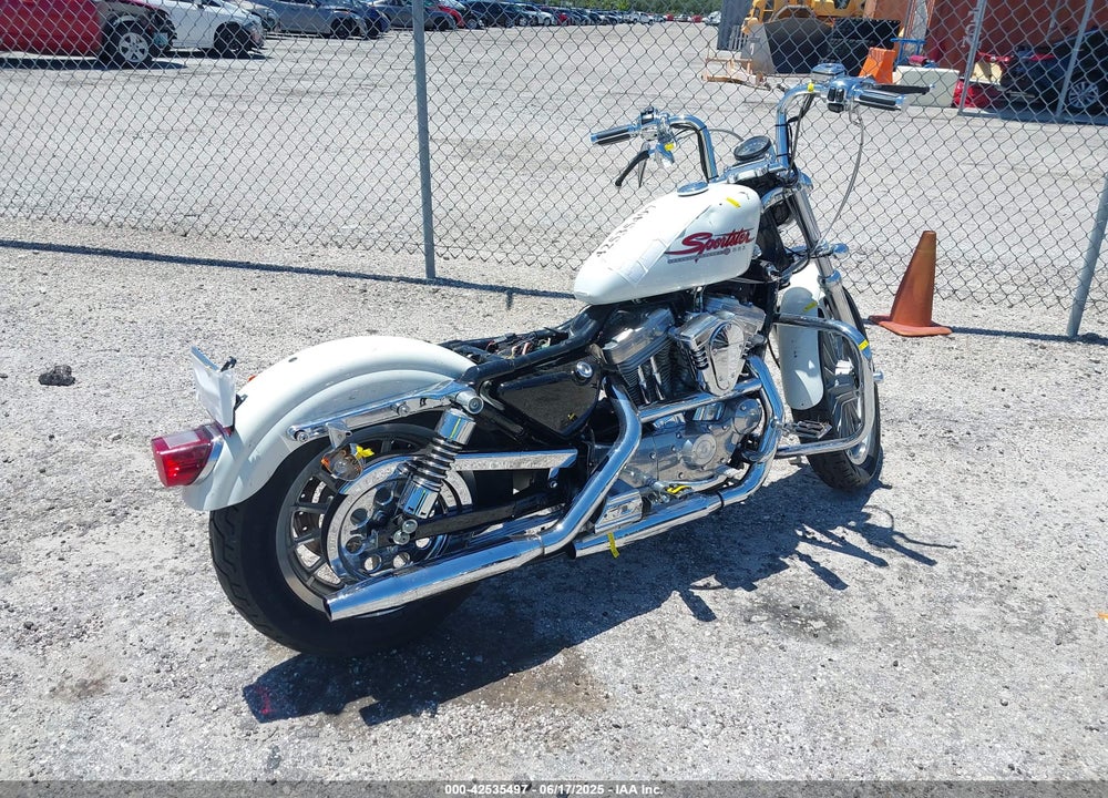2001 HARLEY-DAVIDSON XL883 HUGGER VIN: 1HD4CEM1X1K150940